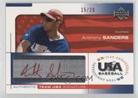 Anthony Sanders #/20