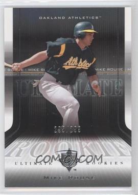 2004 Upper Deck Ultimate Collection - [Base] #186 - Mike Rouse /299