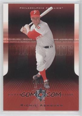 2004 Upper Deck Ultimate Collection - [Base] #30 - Richie Ashburn /675