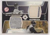 Mickey Mantle, Roberto Clemente [EX to NM] #/50