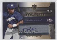 Rickie Weeks #/25