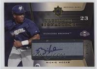 Rickie Weeks #/25