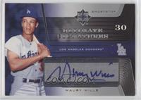 Maury Wills #/25