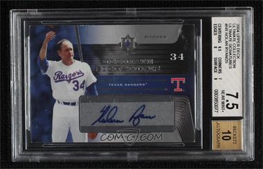 2004 Upper Deck Ultimate Collection - Ultimate Signatures #NR - Nolan Ryan /25 [BGS 7.5 NEAR MINT+]