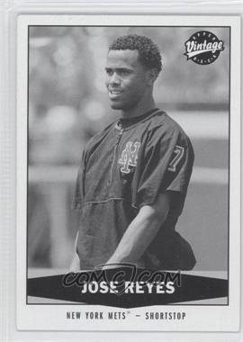 2004 Upper Deck Vintage - [Base] - Black & White #235 - Jose Reyes
