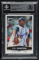 CC Sabathia [BAS BGS Authentic]