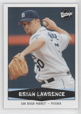 2004 Upper Deck Vintage - [Base] #63 - Brian Lawrence