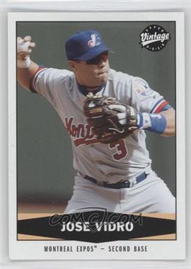 2004 Upper Deck Vintage - [Base] #86 - Jose Vidro