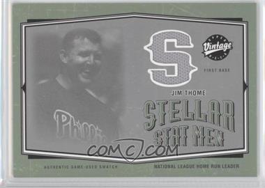 2004 Upper Deck Vintage - Stellar Stat Men #SSM-15 - Jim Thome