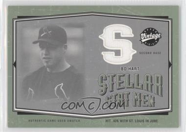 2004 Upper Deck Vintage - Stellar Stat Men #SSM-2 - Bo Hart