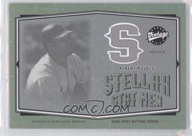 2004 Upper Deck Vintage - Stellar Stat Men #SSM-31 - Albert Pujols