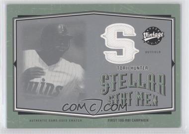 2004 Upper Deck Vintage - Stellar Stat Men #SSM-38 - Torii Hunter