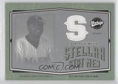 2004 Upper Deck Vintage - Stellar Stat Men #SSM-4 - Dontrelle Willis
