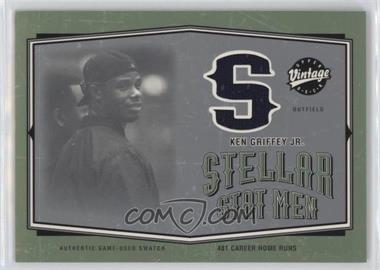 2004 Upper Deck Vintage - Stellar Stat Men #SSM-9 - Ken Griffey Jr.