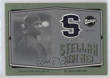 2004 Upper Deck Vintage - Stellar Stat Men #SSM-9 - Ken Griffey Jr.