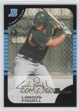 2005 Bowman - [Base] - 1st Edition #206 - First Year - Landon Powell