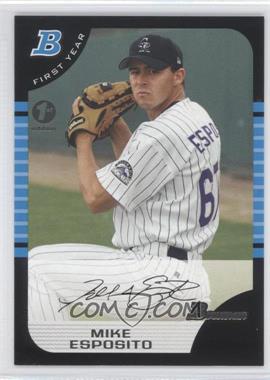 2005 Bowman - [Base] - 1st Edition #269 - First Year - Mike Esposito