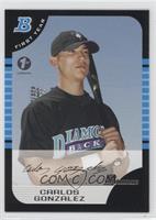 First Year - Carlos Gonzalez