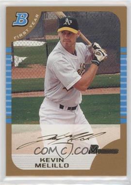 2005 Bowman - [Base] - Gold #189 - First Year - Kevin Melillo