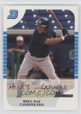 2005 Bowman - [Base] - White #190 - First Year - Melky Cabrera /240