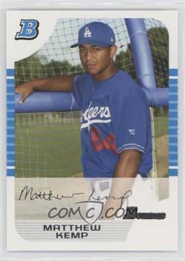 2005 Bowman - [Base] - White #273 - First Year - Matthew Kemp /240