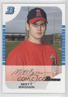 First Year - Matt Brown #/240