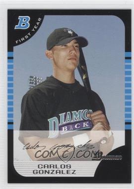 2005 Bowman - [Base] #316 - First Year - Carlos Gonzalez