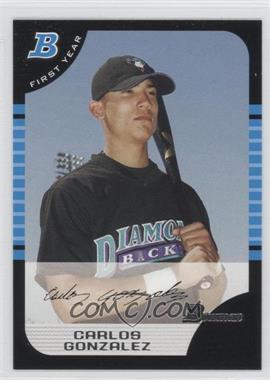 2005 Bowman - [Base] #316 - First Year - Carlos Gonzalez