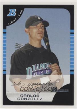 2005 Bowman - [Base] #316 - First Year - Carlos Gonzalez