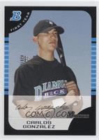 First Year - Carlos Gonzalez