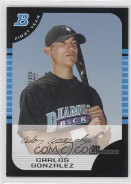 2005 Bowman - [Base] #316 - First Year - Carlos Gonzalez