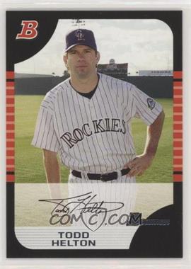 2005 Bowman - [Base] #32 - Todd Helton