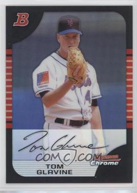 2005 Bowman Chrome - [Base] - Refractor #12 - Tom Glavine