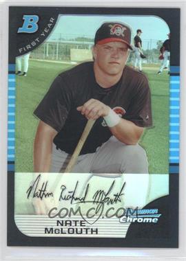 2005 Bowman Chrome - [Base] - Refractor #178 - First Year - Nate McLouth