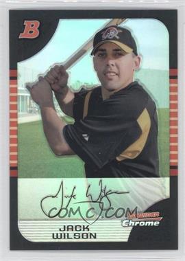 2005 Bowman Chrome - [Base] - Refractor #94 - Jack Wilson