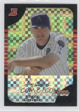 2005 Bowman Chrome - [Base] - X-Fractor #129 - Troy Glaus /225