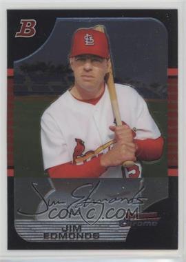 2005 Bowman Chrome - [Base] #14 - Jim Edmonds