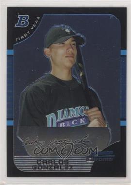 2005 Bowman Chrome - [Base] #316 - First Year - Carlos Gonzalez