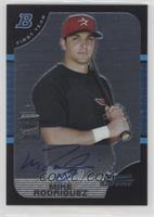 First Year Autograph - Mike Rodriguez