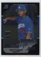 First Year Autograph - Matthew Kemp [EX to NM]