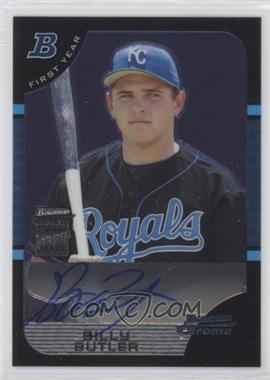 2005 Bowman Chrome - [Base] #353 - First Year Autograph - Billy Butler