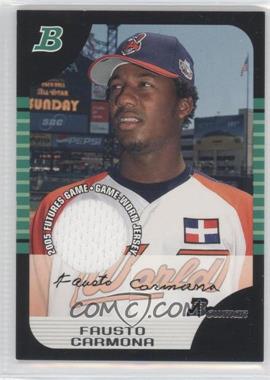 2005 Bowman Draft Picks & Prospects - [Base] - Futures Game Jerseys #BDP122 - Fausto Carmona