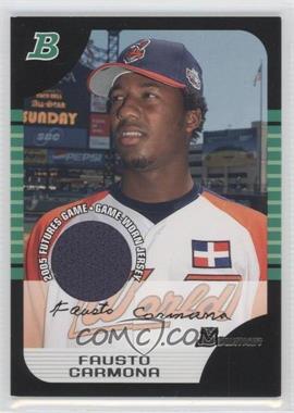 2005 Bowman Draft Picks & Prospects - [Base] - Futures Game Jerseys #BDP122 - Fausto Carmona