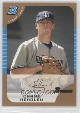 2005 Bowman Draft Picks & Prospects - [Base] - Gold #BDP119 - Chase Headley