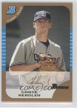 2005 Bowman Draft Picks & Prospects - [Base] - Gold #BDP119 - Chase Headley