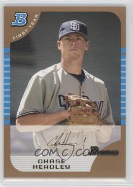 2005 Bowman Draft Picks & Prospects - [Base] - Gold #BDP119 - Chase Headley