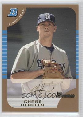 2005 Bowman Draft Picks & Prospects - [Base] - Gold #BDP119 - Chase Headley