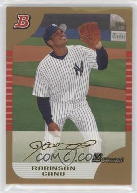 2005 Bowman Draft Picks & Prospects - [Base] - Gold #BDP20 - Robinson Cano