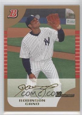 2005 Bowman Draft Picks & Prospects - [Base] - Gold #BDP20 - Robinson Cano