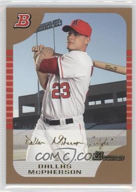 2005 Bowman Draft Picks & Prospects - [Base] - Gold #BDP5 - Dallas McPherson